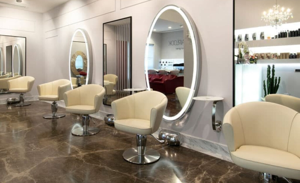 modern funriture hair salon